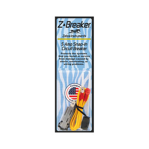 Zebra HVAC ZK005 Snap-in Z-Breaker Set, 5 A, 24-240 V, Plug-In