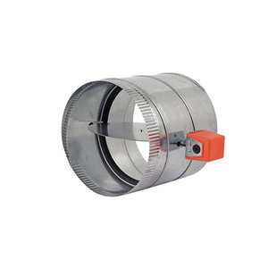 Zonefirst® RDS Series RDS12 Zone Damper With MSS Spring Return Motor, Round Duct, 12 in Dia, 24 V, Spring Return