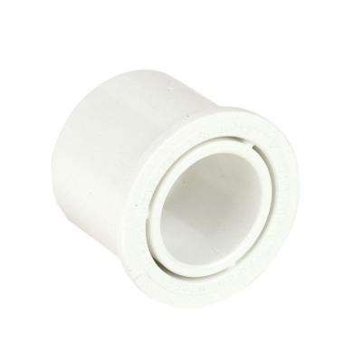 TIGRE 437-101 Reducing Bushing, 3/4 in x 1/2 in, PVC Schedule 40, Spigot x Slip