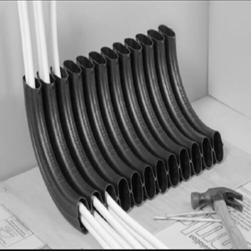 EZ ROUTE™ 7101-03 90 deg 12-Loop Radius Unit, HDPE, For Use With: 3/8 in, 1/2 in, 5/8 in and 3/4 in Tubings