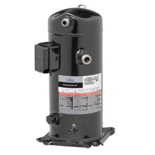Copeland™ ZR16K5E-PFV-800 Scroll Compressor, R-22, R-407C Refrigerant, 208/230 V, 1 ph, 15500 Btu/hr Cooling BTU