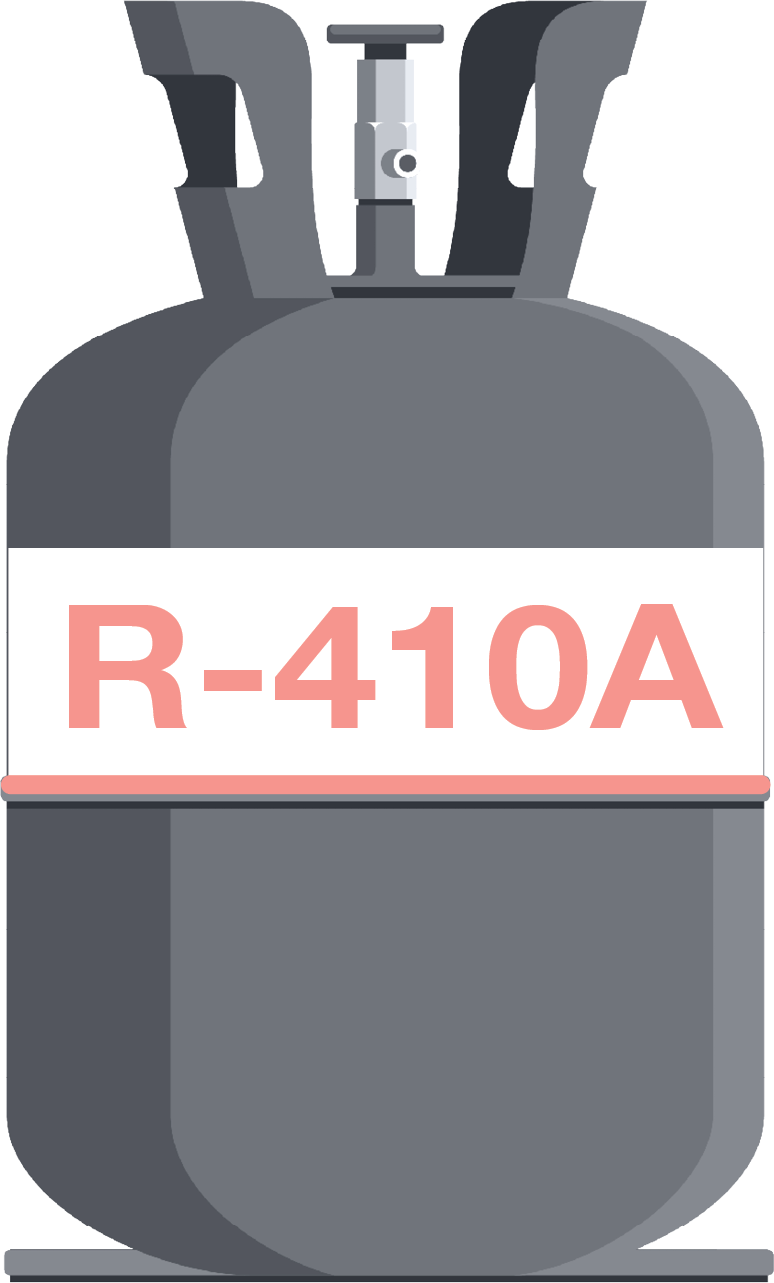 Hudson Technology R410A R-410A Refrigerant - 25 lbs, Cylinder