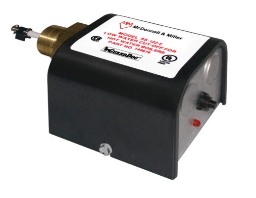 Bell & Gossett 144703 McDonnell & Miller RB-122E Low Water Cutoff, 120V, For Gas or Oil Fired Boilers