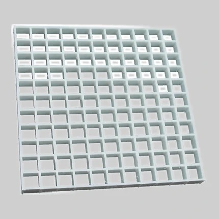 DiversiTech® 650-200 Egg-Crate Panel, 2 ft x 4 ft x 3/8 in