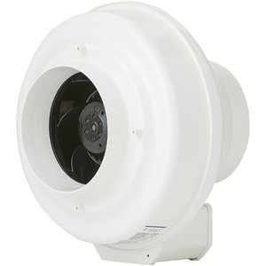 fantech® FR Series 411334 In-Line Duct Fan, 280 cfm, For Duct Size: 6 in, Circular Duct, 0.2 in-WG Static Pressure