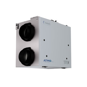 fantech® ATMO Series 463889 Heat Recovery Ventilator, HRV Ventilator, 60 to 200 cfm, 120 V, 29.56 in L, 21-1/2 in W
