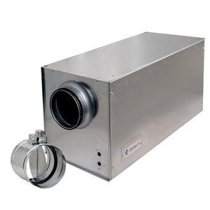 fantech® MUAS Series 474050 Unitary Design Makeup Air System, Makeup Air System, 10 in, Metal, 120 V, 4.68 A, 384 W