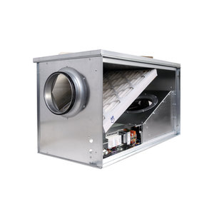 fantech® MUAS Series 474049 Unitary Design Makeup Air System, Makeup Air System, 8 in, Metal, 120 V, 2.49 A, 180 W