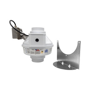 fantech® DBF Series 95900 In-Line Duct Fan, 180 cfm, For Duct Size: 4 in, Circular Duct, 1.22 in-WG Static Pressure