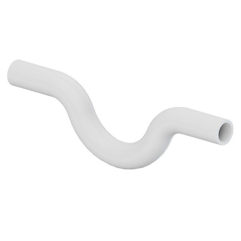 TIGRE 488-007 Running Trap, 3/4 in, PVC Schedule 40, For Condensate Drain Lines