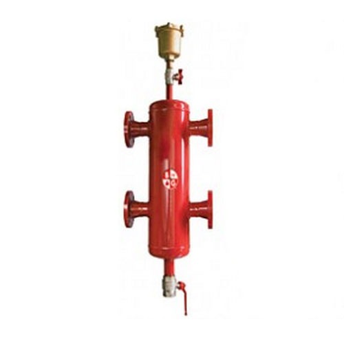 Bell & Gossett PSH Series 112470 Primary Secondary Header, 4-Outlet, Steel, 124 gpm, 3 in, Flanged