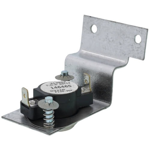 REZNOR® 123974 Fan Control Assembly With Bracket, 30 deg F Cut In, 135 deg F Cut Out
