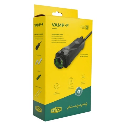 Refco VAMP-F Condensate Pump with Integrated Reservoir and Optical Level Sensor