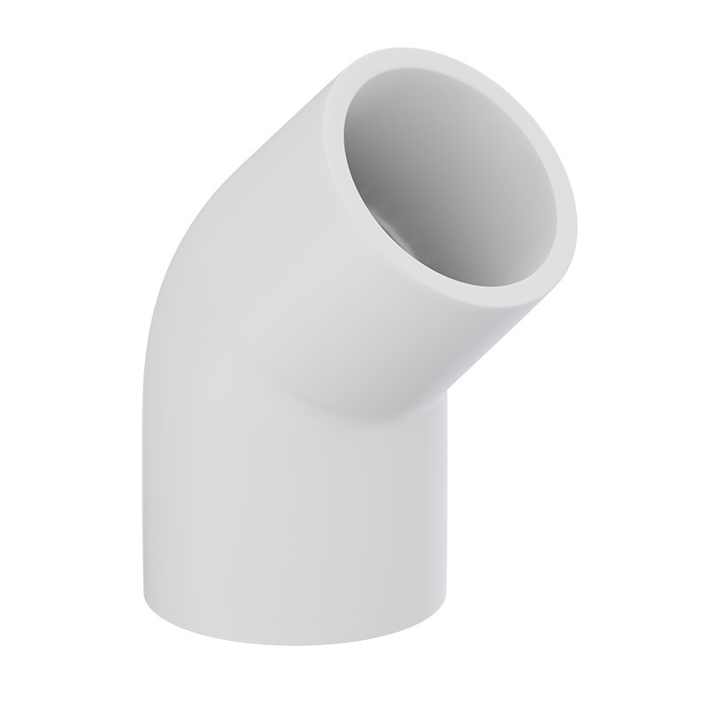 TIGRE 417-007 45 deg Elbow, 3/4 in, PVC, Slip x Slip