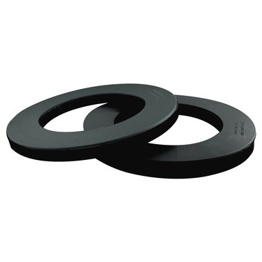 IPEX® 397064 Self-Sealing Foam Back Round Faceplate, 3 in, PVC, For Use With: System 1738 Flue Gas Venting Systems