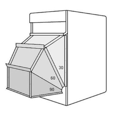 MODINE 55600 60 deg Deflector Hood