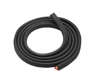 Linesets, Inc DL06100835KX Plain End Line Set, 1/2 in Insulation, 3/8 in Liquid Line, 5/8 in Suction Line, 35 ft L