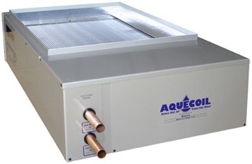 AQUECOIL™ HHU-AM-2 Hydronic Heating Unit, 82000 Btu, 3/4 in, 1600 scfm, 7 in H, 19-5/8 in W, 21-5/8 in D