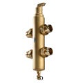 SPIROTHERM® VDX125PFM Quad Air, Dirt and Hydraulic Separator with Magnet, 1-1/4 in Press