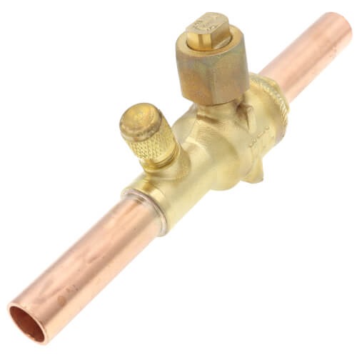 RLS® 3791101000111 Press Ball Valve with Service Port, 5/8 in