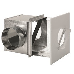 fantech® DBLT4W Dryer Lint Trap, 4 in, For Use With: Dryer Booster Fan Systems