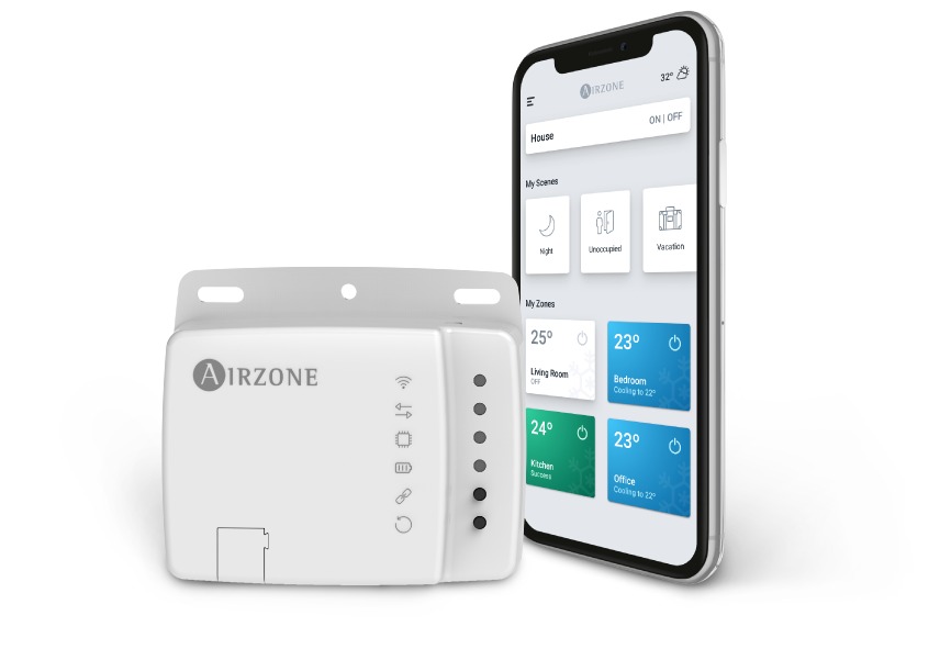Airzone AZAI6WSPLGE Aidoo Pro Wi-Fi Controller for LG, Third Party Thermostat Interface, Requires 24V Transformer