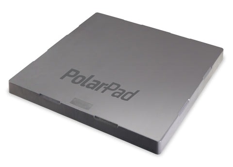POLAR3232-2 DuraPlas Equipment Pad, 32 in x 32 in x 2 in, Grey Plastic