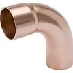 WOLVERINE BRASS® Pro Series 57333X Long Turn Street Elbow, 5/8 in x 5/8 in, Press x Press, 90 deg, Copper