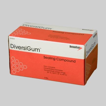 DiversiTech® 6-202-1 DiversiGum Sealing Compound, 1 lb Slug, Non-Hardening Duct Sealant