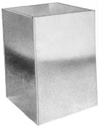 ZM Sheet Metal API-MISC45 Return Air Plenum, 18-1/2 in x 16 in x 18 in H, With Sound Liner, For 2 Ton First Co. Units