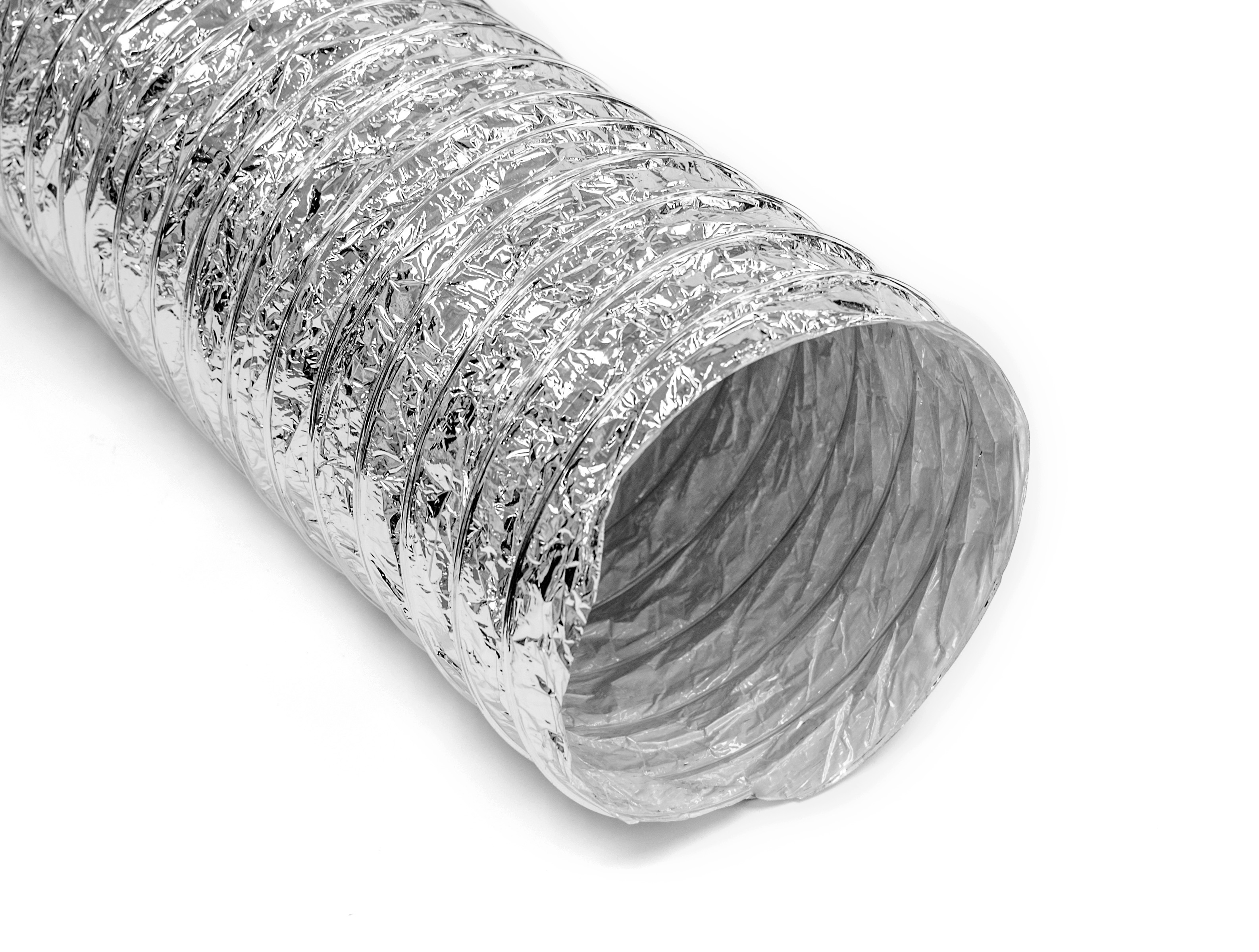 H&C Flex™ 44788 Air Connector, 9 in ID, 25 ft L, Polyester Core, Flame/Smoke Rating: <25, 5000 fpm Max Air Velocity