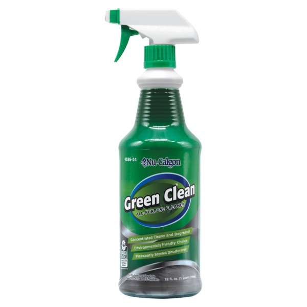 Nu-Calgon 4186-24 Green Clean Coil Cleaner, 1 qt Spray