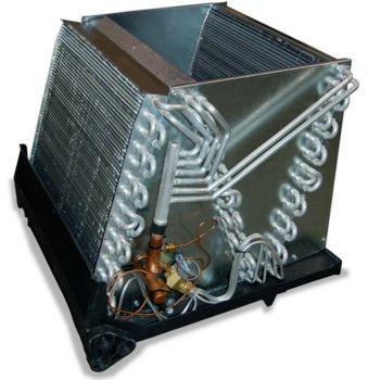 Rheem® RCH Series RCH4821STAVUA Uncased Evaporator Coil, R-410A Refrigerant, 4 ton, 3/8 in Liquid Line, Aluminum Coil