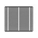 Aprilaire® 410 Air Filter, 16 in L, 25 in W, 4 in Thick, 11 MERV, Synthetic Fiber Filter