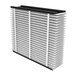Aprilaire® 413 Air Filter, 16 in L, 25 in W, 4 in Thick, 13 MERV, Synthetic Fiber Filter