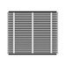 Aprilaire® 813 Air Filter, 20 in L, 25 in W, 4 in Thick, 13 MERV, Synthetic Fiber Filter