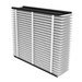 Aprilaire® 813 Air Filter, 20 in L, 25 in W, 4 in Thick, 13 MERV, Synthetic Fiber Filter