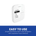 Aprilaire® S86NMU Programmable Thermostat, 24 V, 2H/2C, 4H/2C-Stage, Graphical Display, 4.38 in H, 4.38 in W