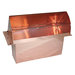 Artis Metals RC310 Wall Cap, For Duct Size: 3-1/4 x 10 in, Rectangular Duct, 3-1/4 in W Wall Opening, Copper