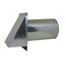 Artis Metals SDWVG6 Wall Vent, For Duct Size: 6 in, Round Duct, 7-1/16 in W Wall Opening, 8 in L Wall Opening