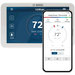 BOSCH 7-738-007-442 All-in-One Smart Thermostat, 24 V, 4H/2C-Stage, Touch Screen Display, +/-1 deg F Accuracy