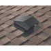 Broan-NuTone® 636 Roof Cap With Damper and Birdscreen, For Duct Size: 3 in, 4 in, 11 in L, 9-1/4 in W, Steel