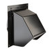 Broan-NuTone® 843BL Wall Cap With Backdraft Damper and Bird Screen, For Duct Size: 6 in, Round Duct, Steel, Black