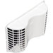 Builders Best® EVE Series 111574 Under Eave Vent, 7 in W, 10-1/8 in D, For Duct Size: 5 in, White