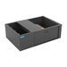 CLEAN COMFORT® AM11-5PP Series AM11-2833-5PP Platform Media Air Cleaner, 20 x 25 in Filter, 11 MERV, 492 fpm, 33 in D