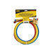 CPS® Pro-Set® HK5NG Premium Refrigerant Charging Hose With SafeMate™ Valves, 1/4 in x 5/16 in, Female SAE x Female SAE