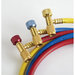 CPS® Pro-Set® HK5NG Premium Refrigerant Charging Hose With SafeMate™ Valves, 1/4 in x 5/16 in, Female SAE x Female SAE