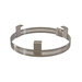 Centrotherm InnoFlue IAFC03 Flue Clamp, For Duct Size: 3 in, 4.3 in OD, 4.9 in L, 4.6 in W, 1 in D, Silver