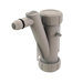 Centrotherm InnoFlue IASJBVS Universal Ball Valve Siphon, Polypropylene, 6-1/2 in L, 4.9 in W, Clear