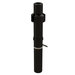Centrotherm InnoFlue ICRT3539 Concentric Roof Termination, 3 or 5 in Intake, HDPE/Polypropylene, Black, 42 in H